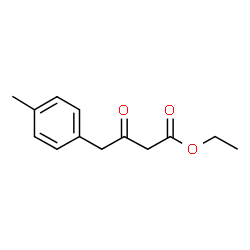 ChemSpider 2D Image | Ethyl 4-(4-methylphenyl)-3-oxobutanoate | C13H16O3