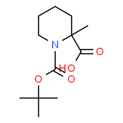 ChemSpider 2D Image | 1-Boc-2-methylpipecolinic acid | C12H21NO4