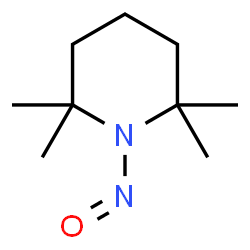 ChemSpider 2D Image | 2,2,6,6-Tetramethyl-1-nitrosopiperidine | C9H18N2O