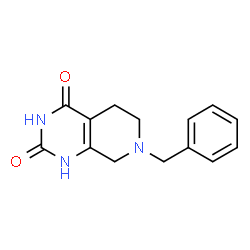 ChemSpider 2D Image | 7-Benzyl-5,6,7,8-tetrahydropyrido[3,4-d]pyrimidine-2,4(1H,3H)-dione | C14H15N3O2