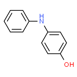 ChemSpider 2D Image | 4-Anilinophenol | C12H11NO