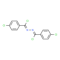 ChemSpider 2D Image | Benzenecarbohydrazonoyl chloride | C14H8Cl4N2