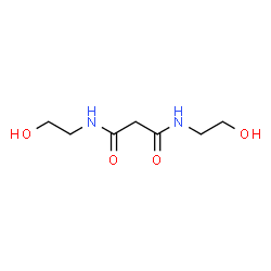 ChemSpider 2D Image | N,N'-Bis(2-hydroxyethyl)malonamide | C7H14N2O4