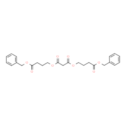 ChemSpider 2D Image | bis(4-Bentloxycarbonylbutyl) malonate | C25H28O8