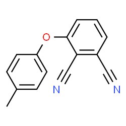 ChemSpider 2D Image | 3-(4-Methylphenoxy)phthalonitrile | C15H10N2O