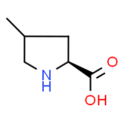 ChemSpider 2D Image | 4-Methyl-L-proline | C6H11NO2