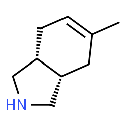 ChemSpider 2D Image | cis-5-methyl-2,3,3a,4,7,7a-hexahydro-1H-isoindole | C9H15N