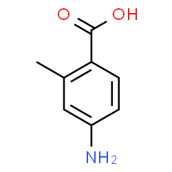 ChemSpider 2D Image | 4-amino-2-methylbenzoic acid | C8H9NO2