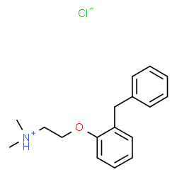 ChemSpider 2D Image | Phenyltoloxamine hydrochloride | C17H22ClNO