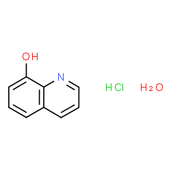 ChemSpider 2D Image | 8-Quinolinol hydrochloride hydrate | C9H10ClNO2