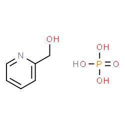 ChemSpider 2D Image | 2-Pyridinylmethanol phosphate (1:1) | C6H10NO5P