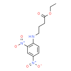 ChemSpider 2D Image | Ethyl 4-[(2,4-dinitrophenyl)amino]butanoate | C12H15N3O6