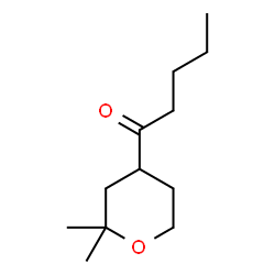 ChemSpider 2D Image | 1-(2,2-dimethyloxan-4-yl)pentan-1-one | C12H22O2