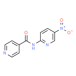 ChemSpider 2D Image | N-(5-Nitro-2-pyridinyl)isonicotinamide | C11H8N4O3
