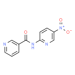 ChemSpider 2D Image | N-(5-Nitro-2-pyridinyl)nicotinamide | C11H8N4O3