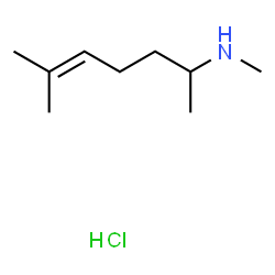 ChemSpider 2D Image | Isometheptene hydrochloride | C9H20ClN
