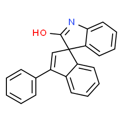 ChemSpider 2D Image | 3-Phenylspiro[indene-1,3'-indol]-2'(1'H)-one | C22H15NO
