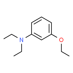ChemSpider 2D Image | N,N-diethyl-m-phenetidine | C12H19NO