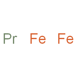 ChemSpider 2D Image | Iron - praseodymium (2:1) | Fe2Pr