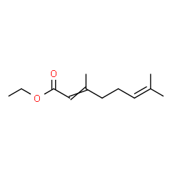 ChemSpider 2D Image | Ethyl 3,7-dimethyl-2,6-octadienoate | C12H20O2