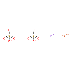 ChemSpider 2D Image | Iron(3+) potassium sulfate (1:1:2) | FeKO8S2
