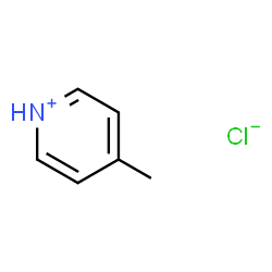 ChemSpider 2D Image | 4-Methylpyridinium chloride | C6H8ClN
