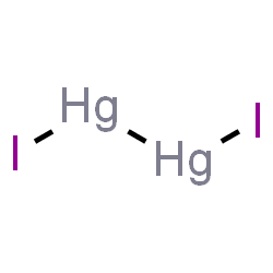 ChemSpider 2D Image | Mercury(I) iodide | Hg2I2