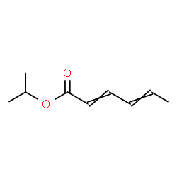 ChemSpider 2D Image | Isopropyl 2,4-hexadienoate | C9H14O2