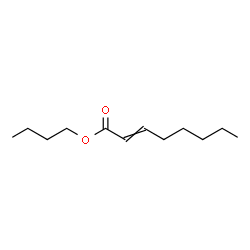 ChemSpider 2D Image | Butyl 2-octenoate | C12H22O2