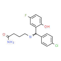 ChemSpider 2D Image | Progabide | C17H16ClFN2O2