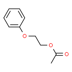 ChemSpider 2D Image | 2-Phenoxyethyl acetate | C10H12O3