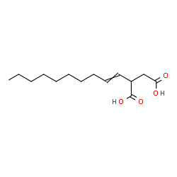 ChemSpider 2D Image | 2-(1-Decen-1-yl)succinic acid | C14H24O4