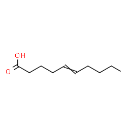 ChemSpider 2D Image | 5-Decenoic acid | C10H18O2