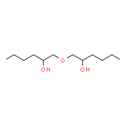 ChemSpider 2D Image | 1,1'-Oxydi(2-hexanol) | C12H26O3