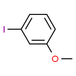 ChemSpider 2D Image | 3-Iodoanisole | C7H7IO