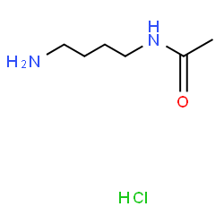 ChemSpider 2D Image | acetylputrescine hydrochloride | C6H15ClN2O