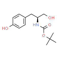 ChemSpider 2D Image | BOC-L-TYR-OL | C14H21NO4