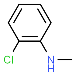 ChemSpider 2D Image | 2-Chloro-N-methylaniline | C7H8ClN