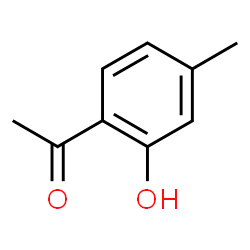 ChemSpider 2D Image | 1-(2-Hydroxy-4-methylphenyl)ethanone | C9H10O2