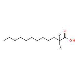 ChemSpider 2D Image | lauric acid | C12H22D2O2