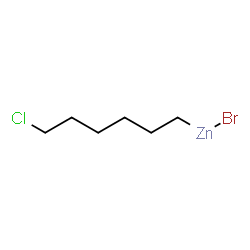 ChemSpider 2D Image | Bromo(6-chlorohexyl)zinc | C6H12BrClZn