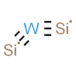 ChemSpider 2D Image | Tungsten silicide (WSi2) | Si2W