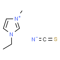 ChemSpider 2D Image | 1-Ethyl-3-methyl-1H-imidazol-3-ium (thioxomethylene)azanide | C7H11N3S