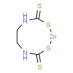 ChemSpider 2D Image | Zineb | C4H6N2S4Zn