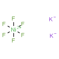 ChemSpider 2D Image | hexafluoronickel; potassium(-1) anion | F6K2Ni