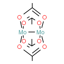 ChemSpider 2D Image | Bis(mu-acetato-kappaO:kappaO')[bis(mu-acetato-kappaO':kappaO)]dimolybdenum(Mo-Mo) | C8H12Mo2O8