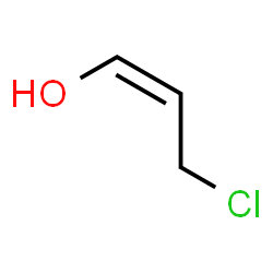 ChemSpider 2D Image | (1Z)-3-Chloro-1-propen-1-ol | C3H5ClO