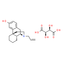 ChemSpider 2D Image | Levallorphan tartrate | C23H31NO7