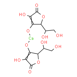 ChemSpider 2D Image | Calcium ascorbate anhydrous | C12H14CaO12