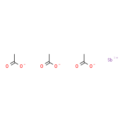 ChemSpider 2D Image | Antimony(3+) triacetate | C6H9O6Sb